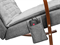 Массажное кресло качалка FUJIMO Time2Chill Grey - фото 81274