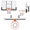 Баскетбольный щит UNIX Line B-Backboard 48"x32" R45 - фото 86880