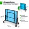 Теннисный стол UNIX Line для помещений компактный / Compact indoor 18 мм MDF синий - фото 88061