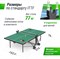 Теннисный стол UNIX Line для помещений компактный / Compact indoor 18 мм MDF зеленый - фото 88075