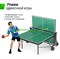Теннисный стол UNIX Line для помещений компактный / Compact indoor 18 мм MDF зеленый - фото 88079