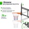 Баскетбольный щит регулируемый UNIX Line B-Backboard-PC 50"x32" (140 х 80 см) R45 - фото 93465