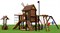 Детская площадка Markvel Мельница Marvill 3 + игровой колодец Reverso - фото 94470