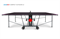 Стол теннисный Start Line Compact-2 LX Всепогодный 6 black - фото 94863