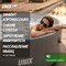 Надувной SPA-бассейн UNIX Line Thermal 180 см серый - фото 95657