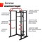 Силовая рама UNIX Fit многофункциональная с тягой (300 кг) - фото 97088
